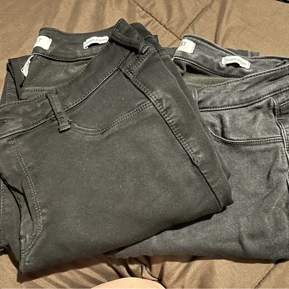 2 pairs Nine West Black Jessica Jeggings - Picture 3 of 3